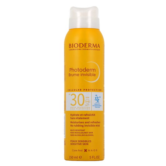 Bioderma Photoderm brume solaire invisible SPF 30 - Visage et corps