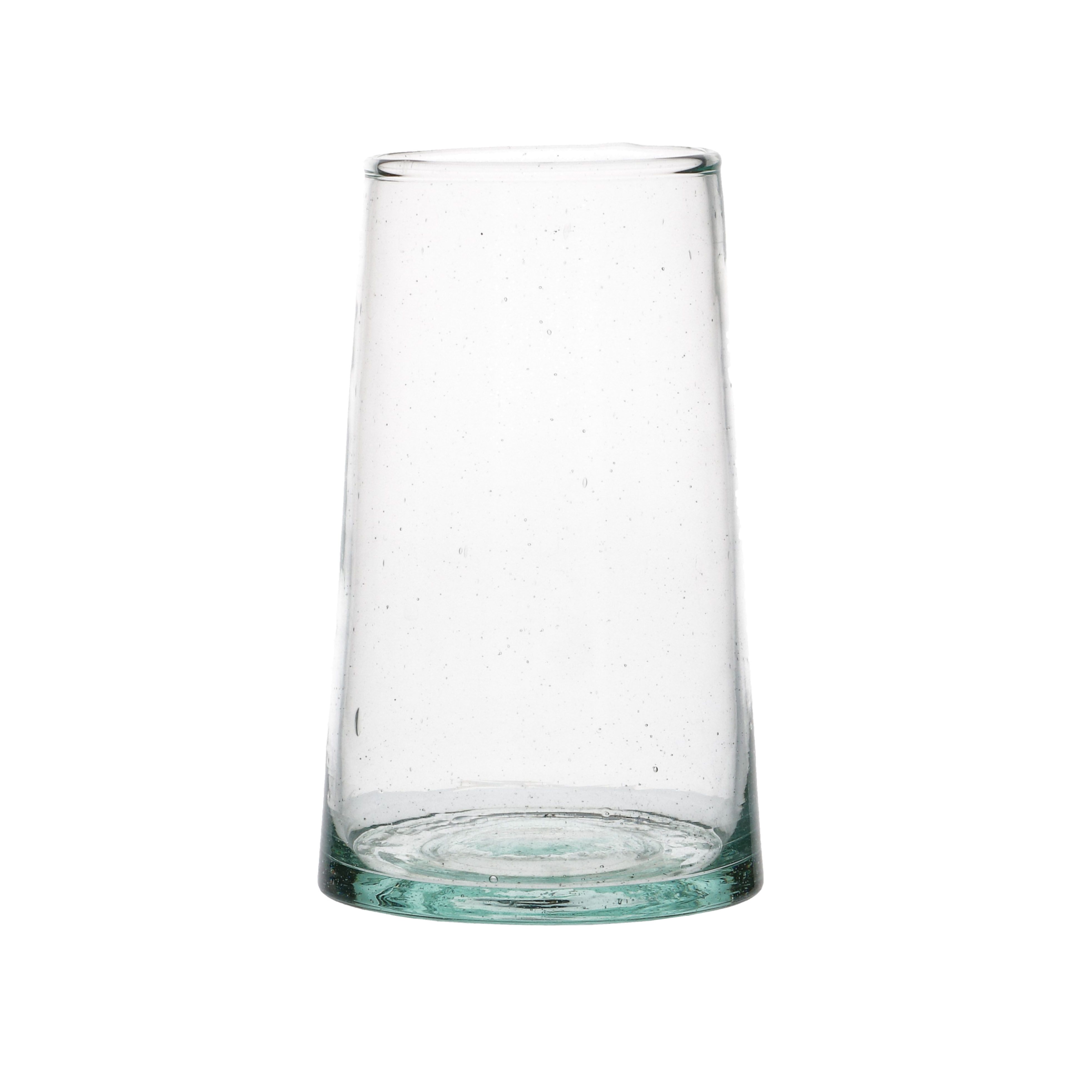Glas, taps, gerecylced glas, handgeblazen, 280 ml