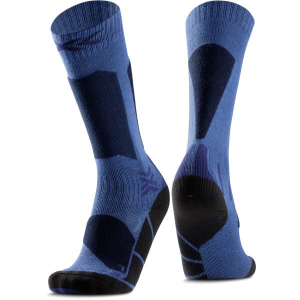 Chaussette de ski X-SOCKS SKI DISCOVER OTC JR BLUE BLOSSOM/MARINE