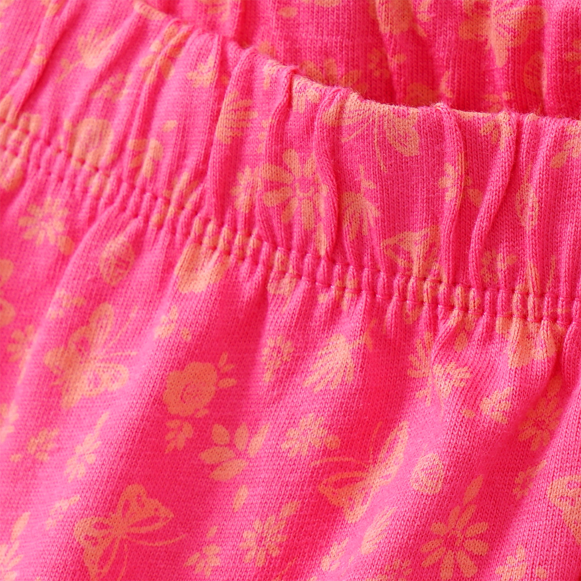 Yigga Mädchen Shorty mit Allover-Print pink