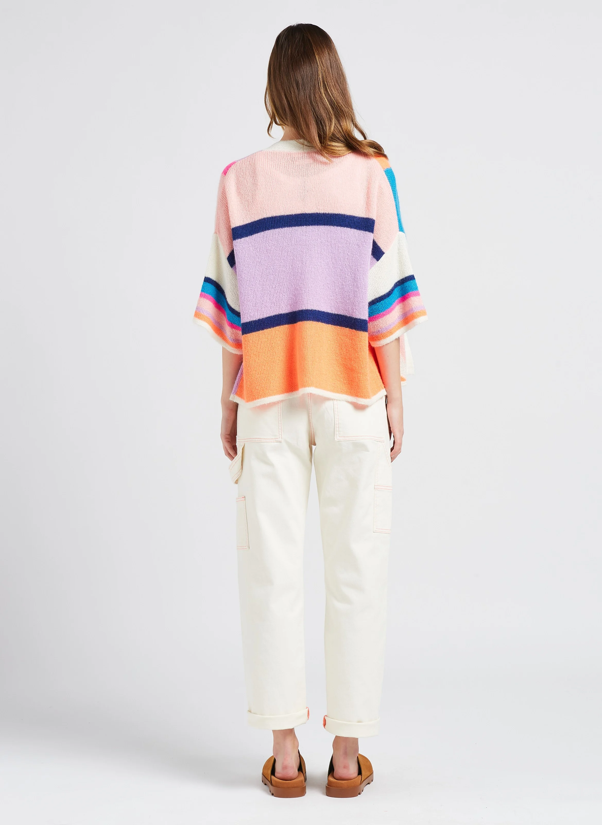 NORMANDY - Cardigan en maille | Blanc