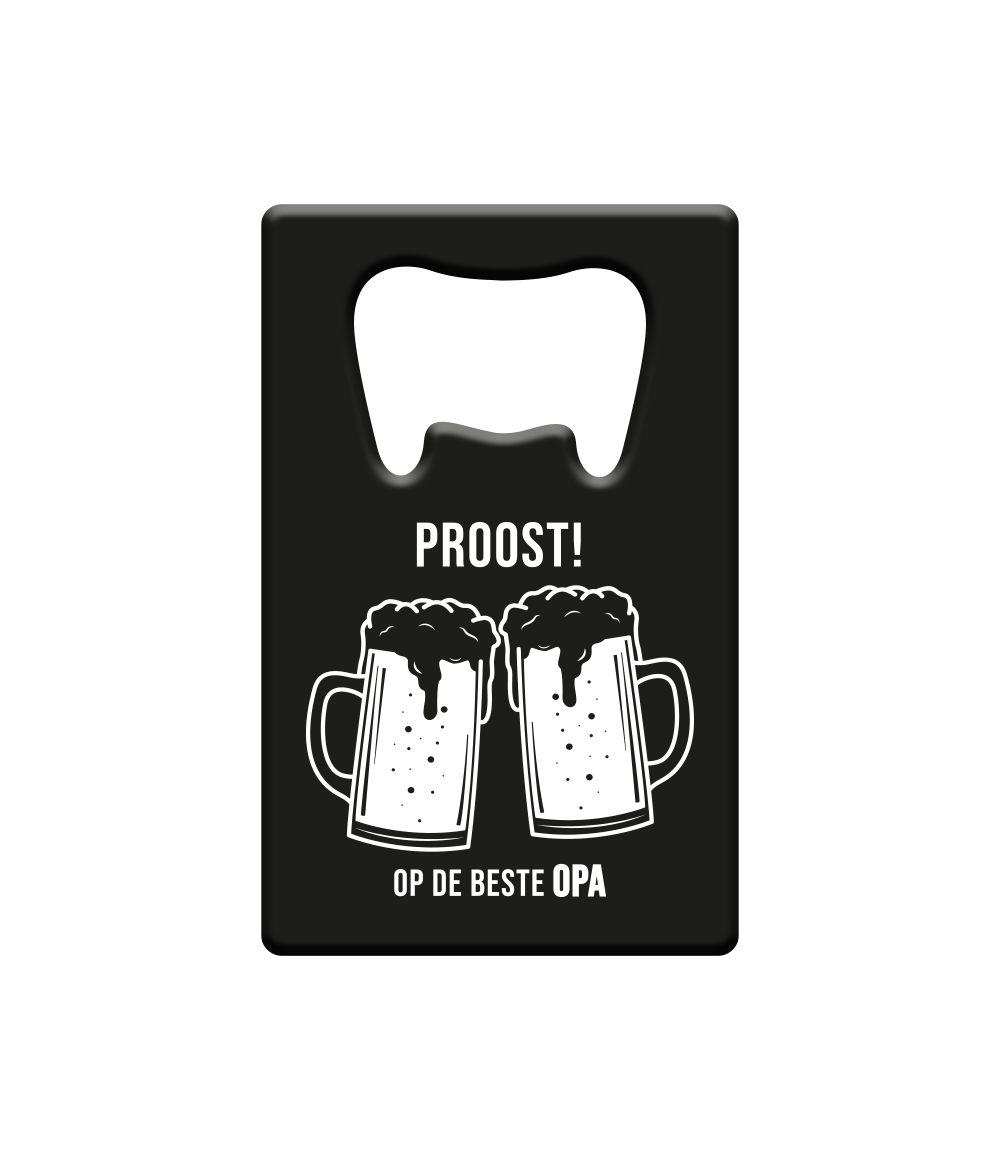 Bieropener Proost Op De Beste Opa