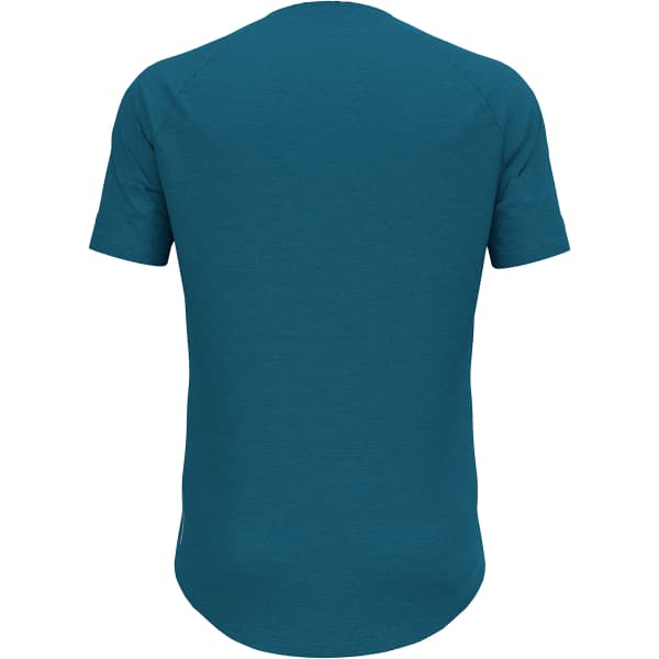 T-shirt randonnée ODLO MC ASCENT PW 130 LAND SAXONY BLUE MELANGE