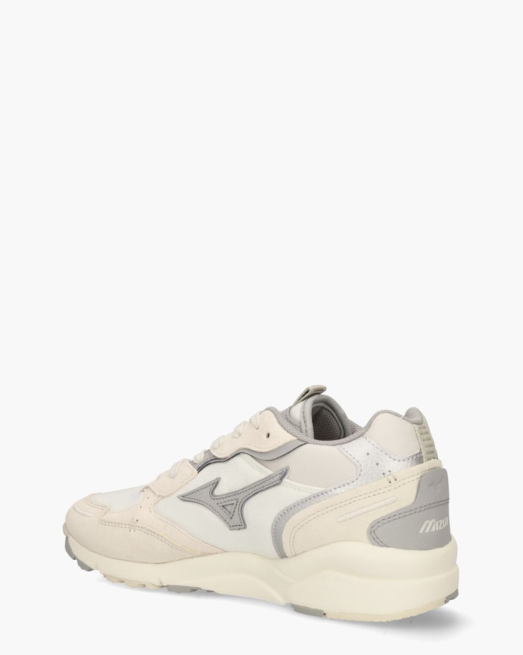 Mizuno  Sky Medal B Off-White/Zilver Herensneakers