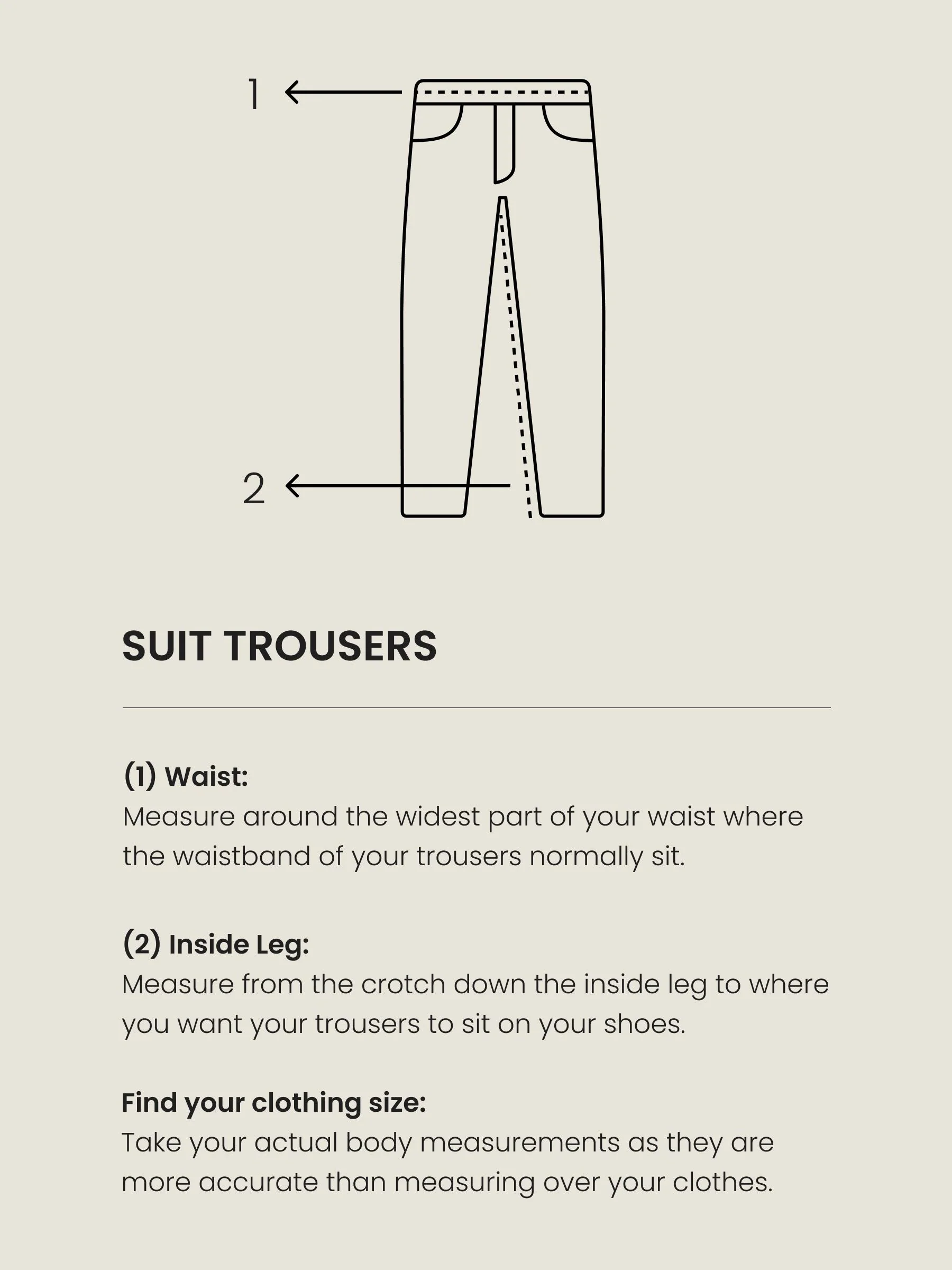 Antraciet - Tailored fit - Kostuumbroeken