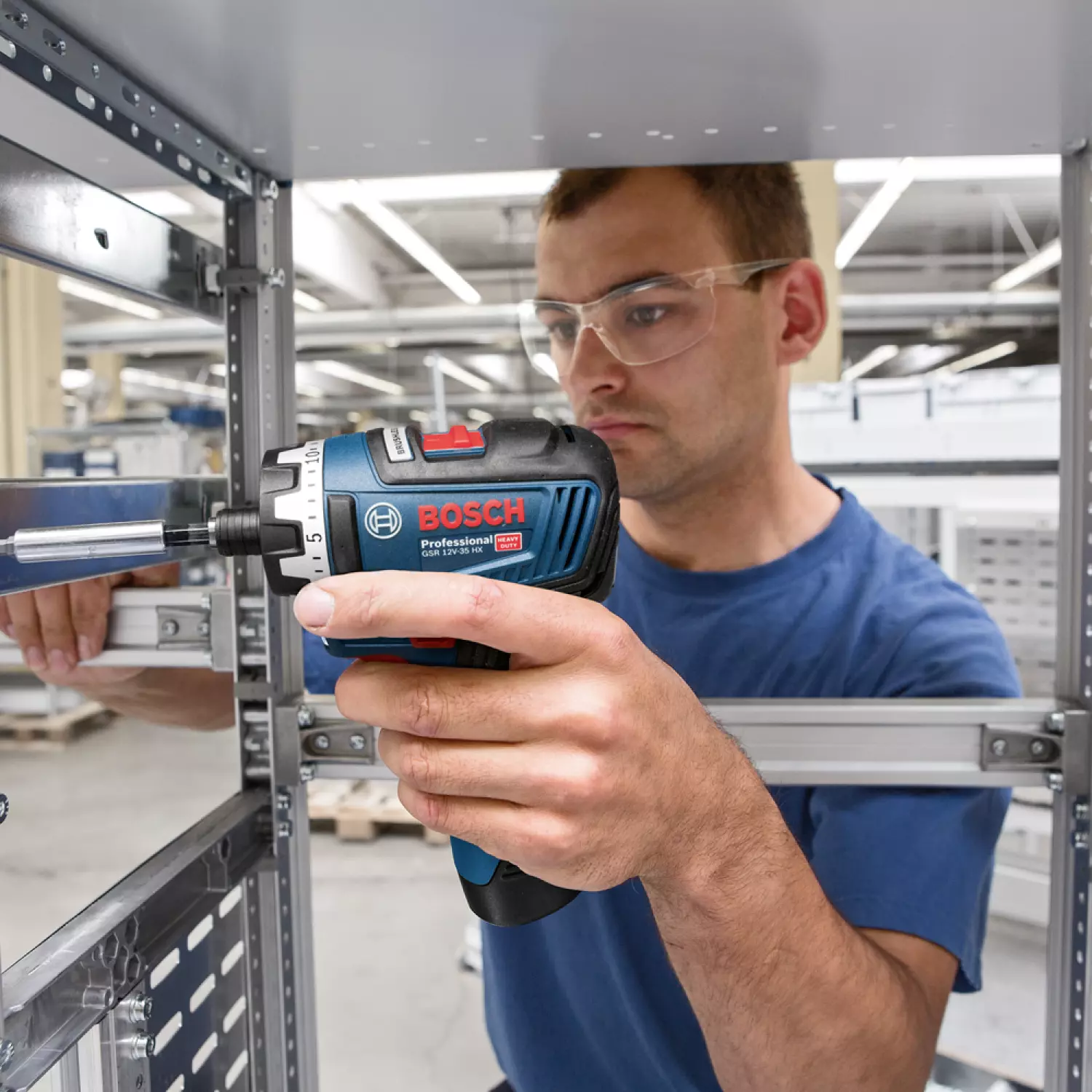 Bosch GSR 12V-35 HX Solo 12V Li-Ion accu boor-/schroefmachine body in L-Boxx - koolborstelloos