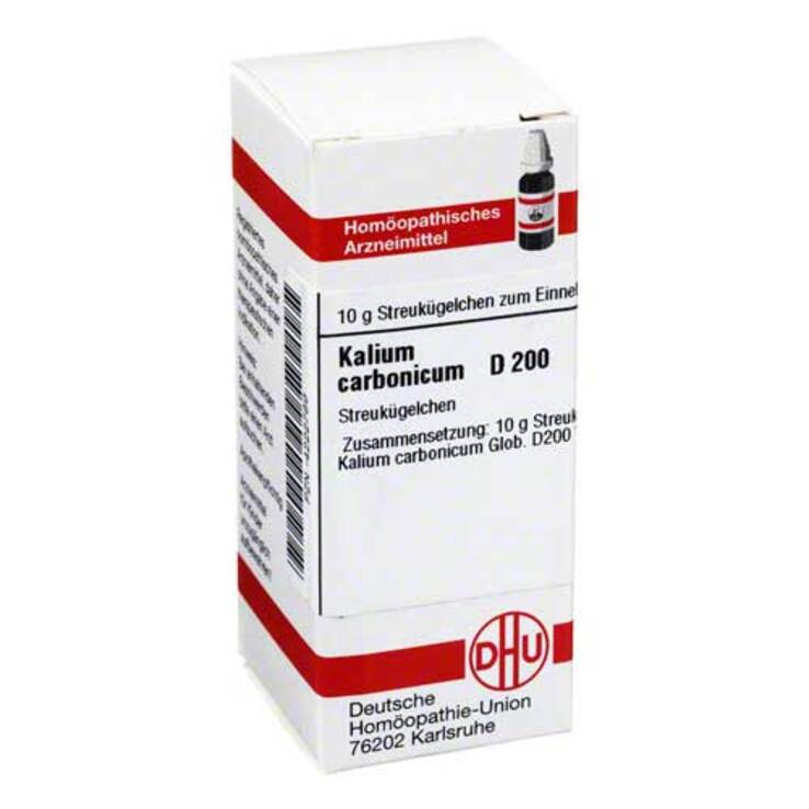 DHU Kalium carbonicum D 200 Globuli, 10 g
