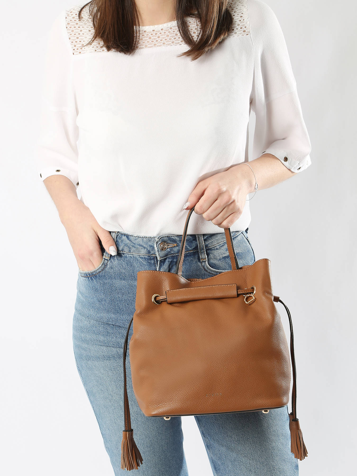 Sac bourse M Tradition cuir ETRIER