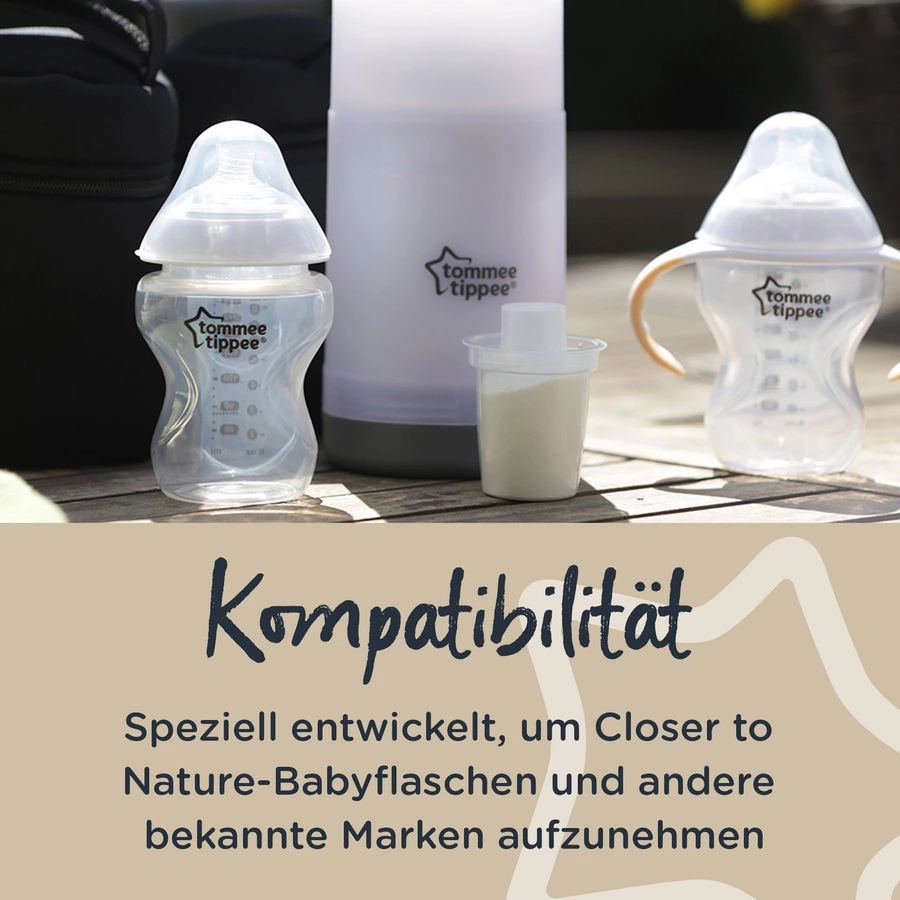 Tommee Tippee Fläschchen- und Babykostwärmer Closer to Nature  für unterwegs