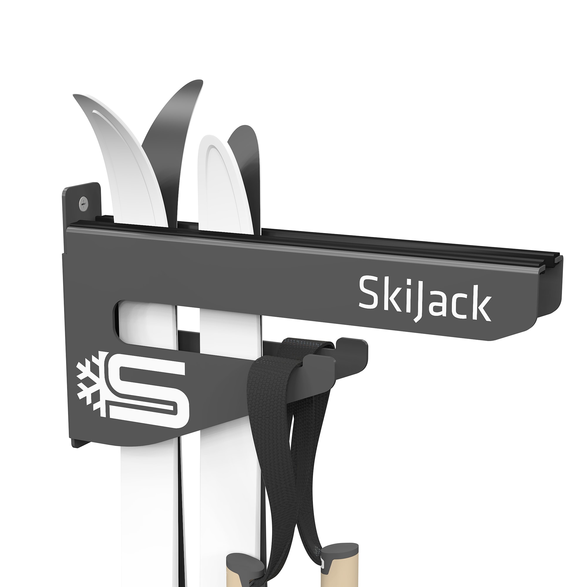 Skijack - Norskutviklet skioppheng som gir deg den optimale plassutnyttelsen!