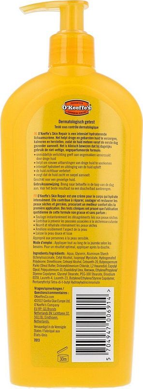 O'Keeffe's Bodylotion Skin Repair 325 ml