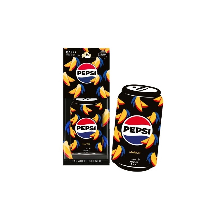 Aroma Car Pepsi Cellulose Mango Autoduftanhänger, 1 Stück