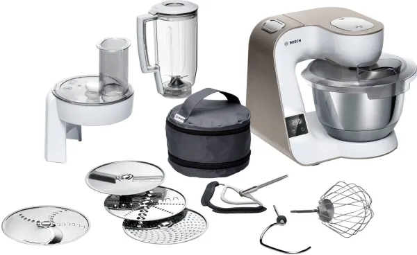 Bosch MUM5 MUM5XW20 - Køkkenmaskine - 1000 W - hvid