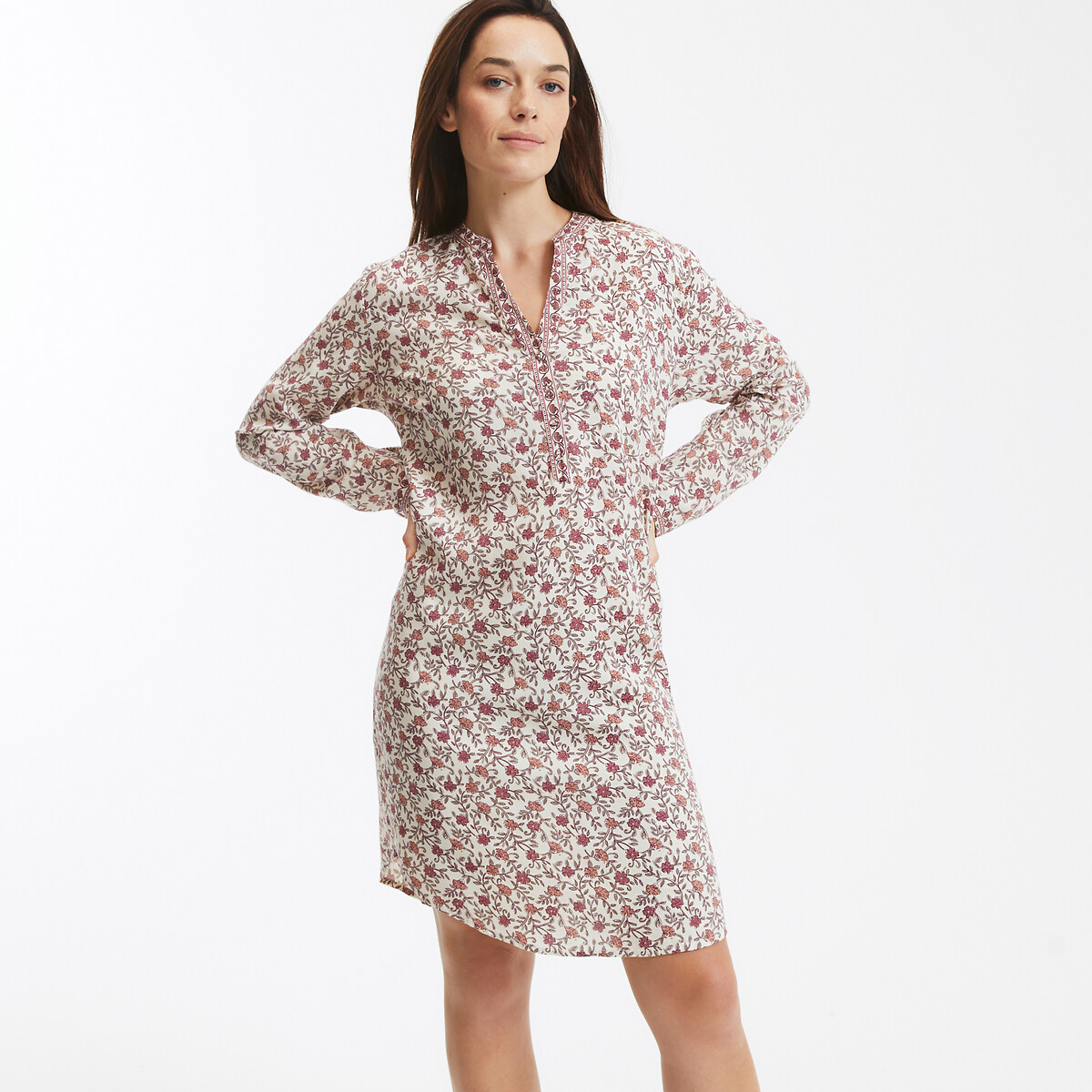 COLEÇÕES LA REDOUTE<br>Camisola de manga comprida estampada