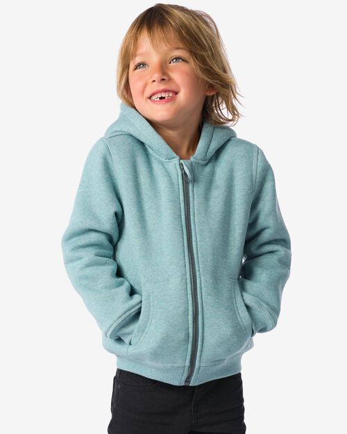 gilet à capuche vert