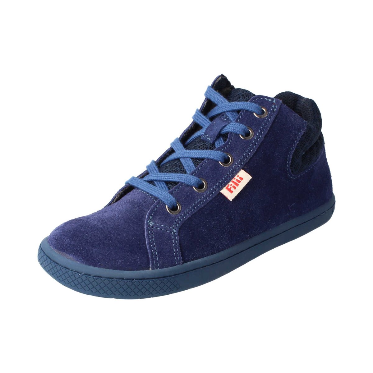 202151-2 SKATER-ONE velours navy laces/zipper Weite/M