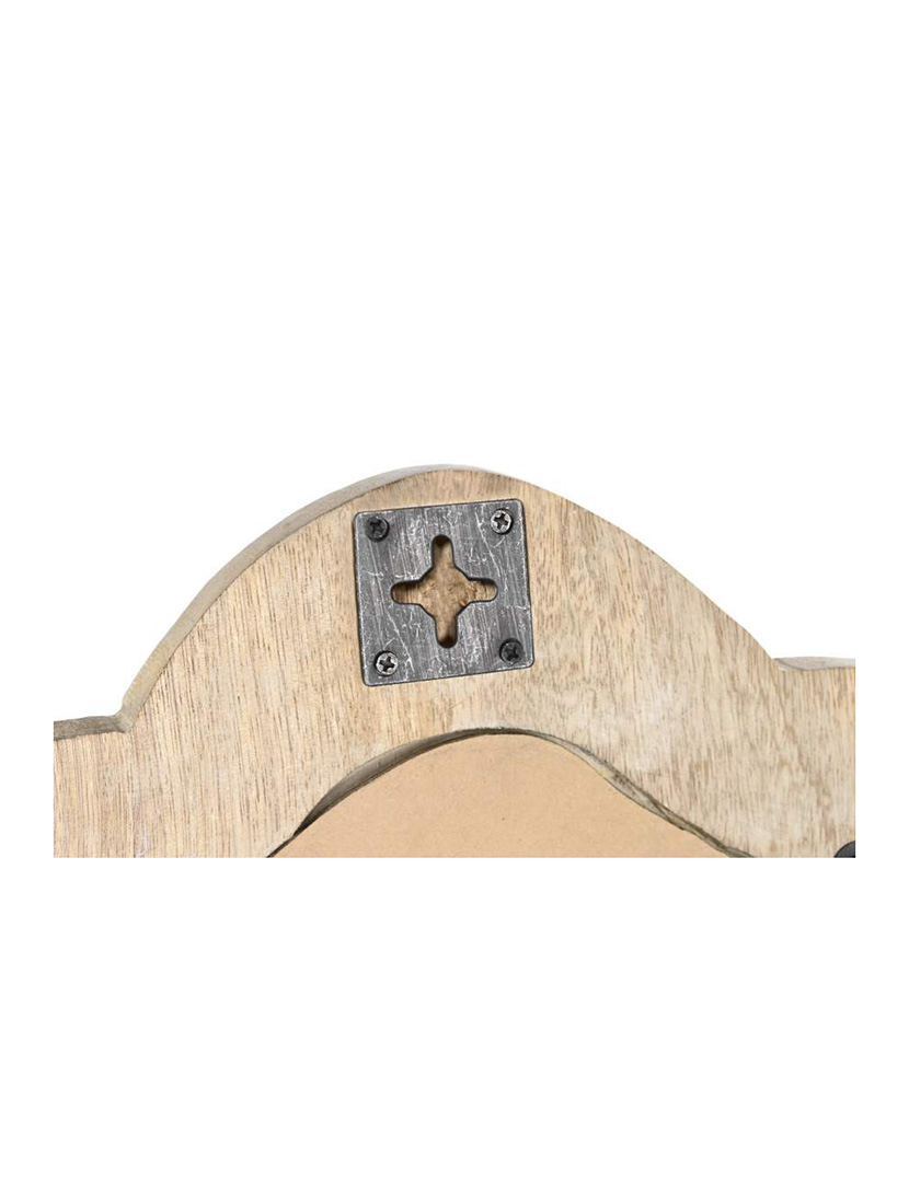 White Hamsa Mirror