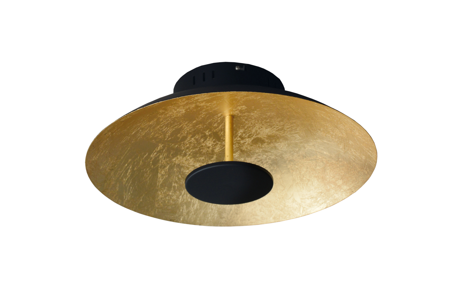 LED-Deckenleuchte - gold - Ø 40 cm