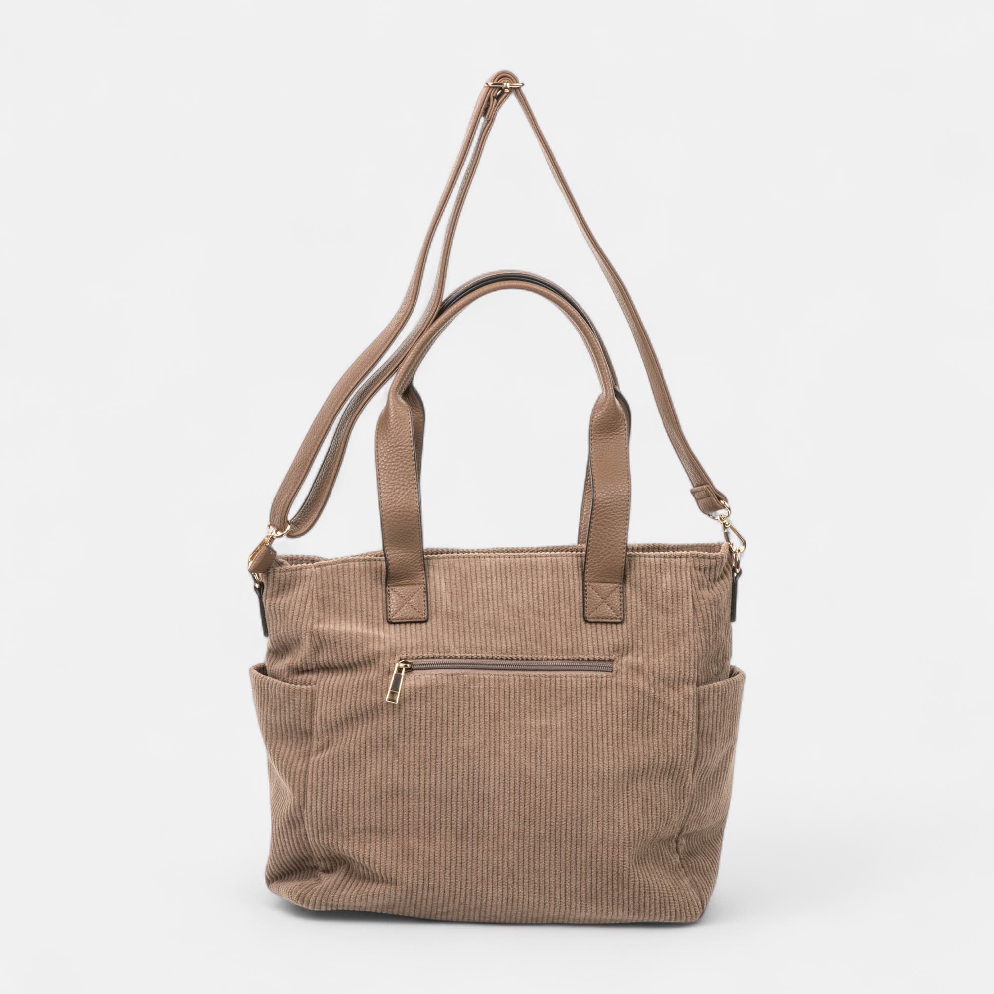 Sac de shopping taupe