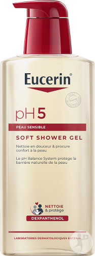 Eucerin pH5 Gel Lavant Peau Sèche Et Sensible Flacon Pompe 1000ml