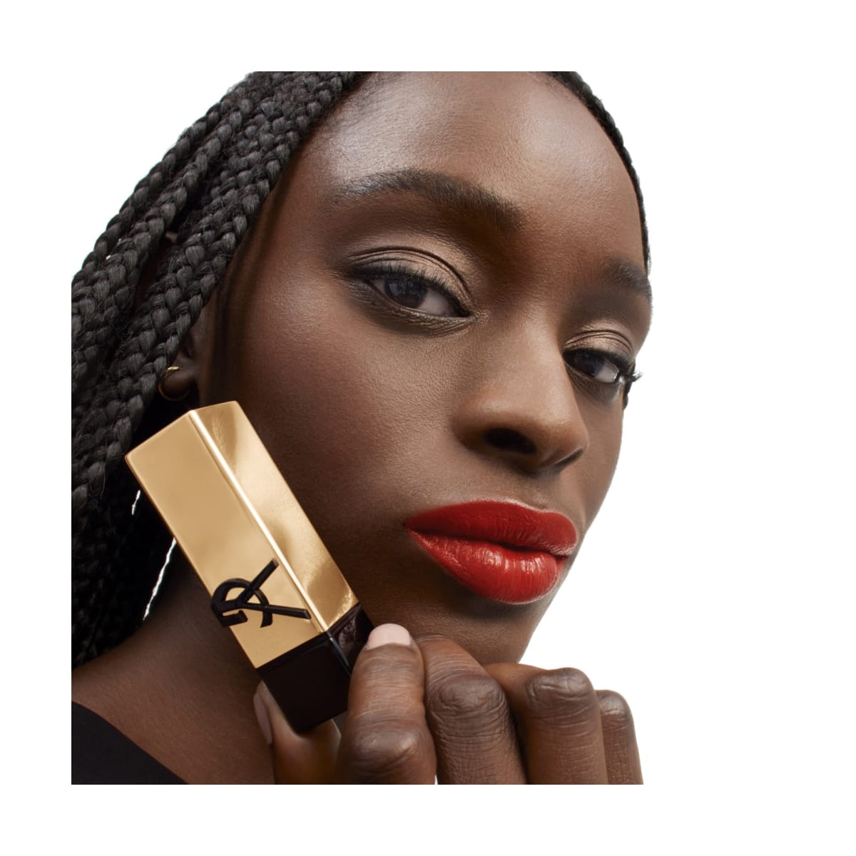 YVES SAINT LAURENT Rouge Pur Couture Rouge à lèvres fini satin - Couleur intense et confort