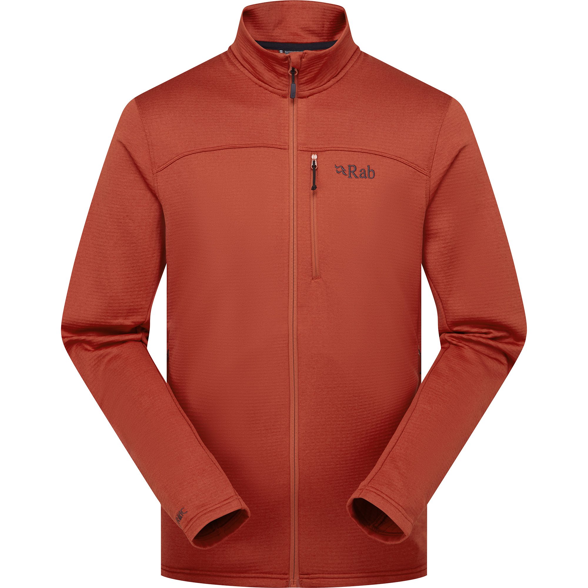 RAB Graviton Fleecejacke Herren tuscan red