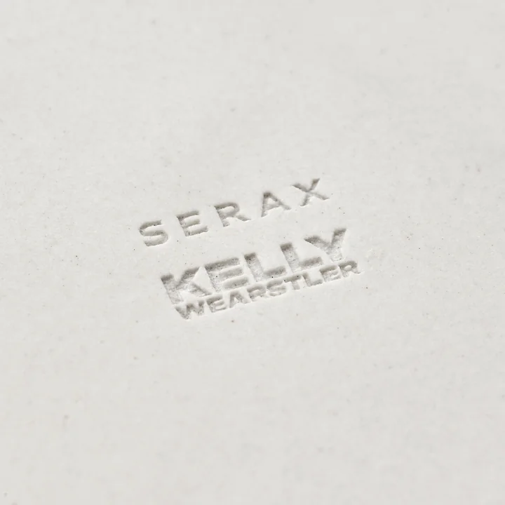 Serax - Zuma tiefer Teller by Kelly Wearstler, Ø 20,5 cm, Pacific / grau (2er-Set)