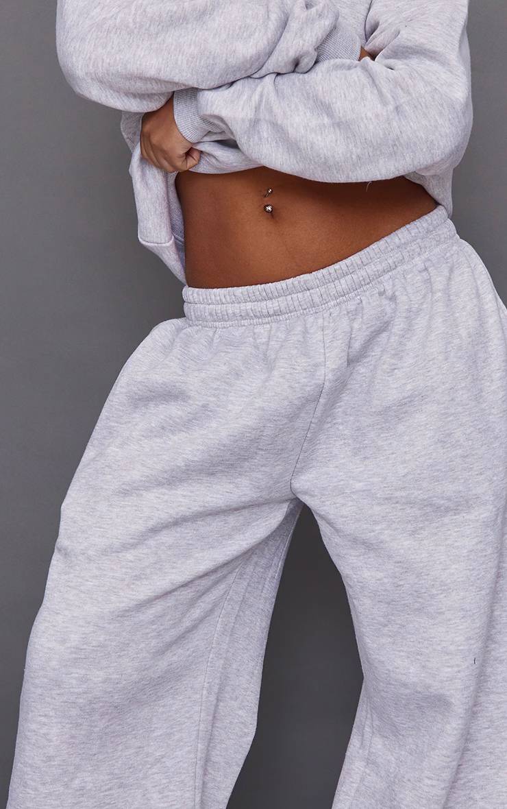 Gris Jogging Petite Taille Jambes Extra Larges