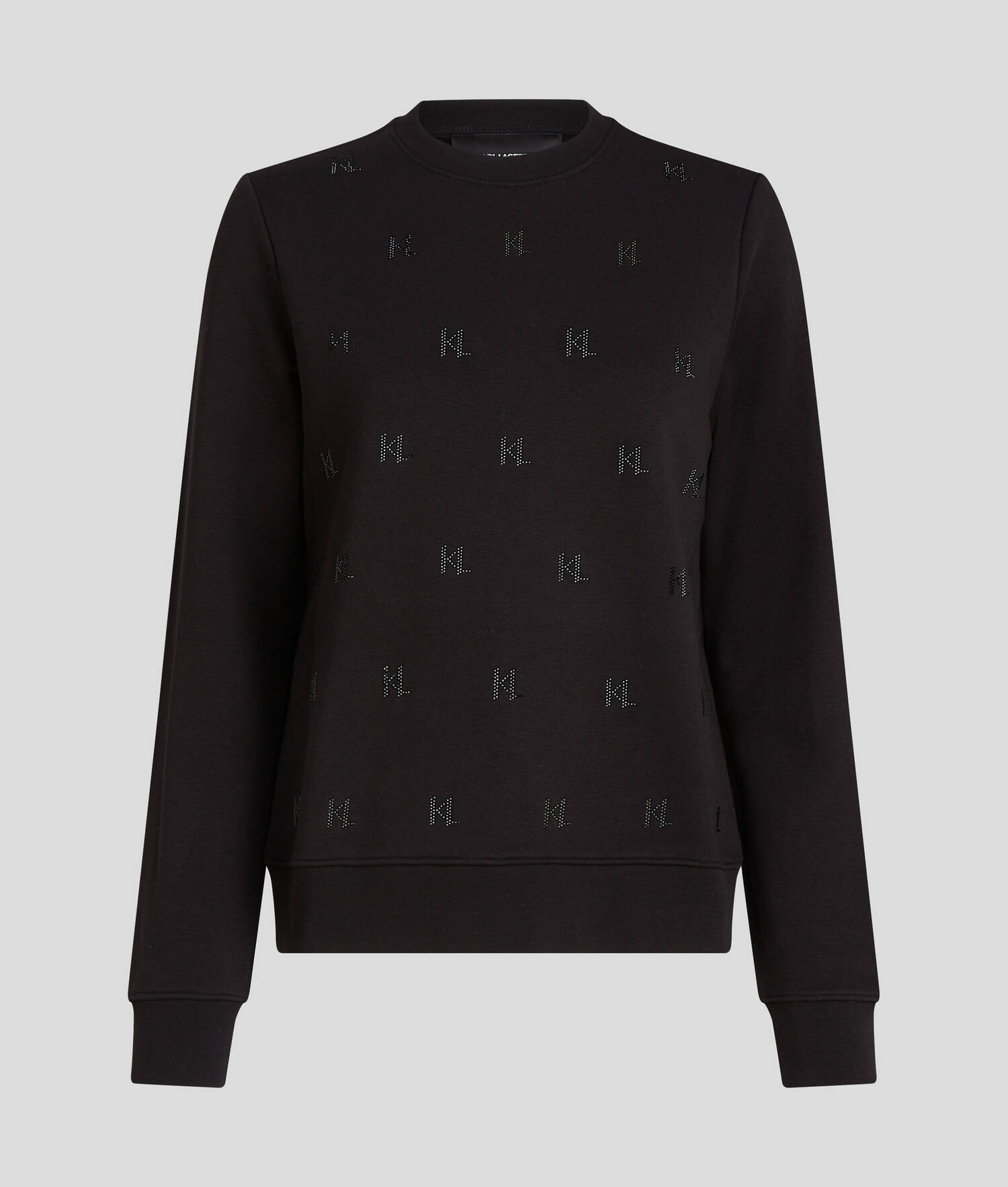 SWEAT-SHIRT À STRASS KL MONOGRAM