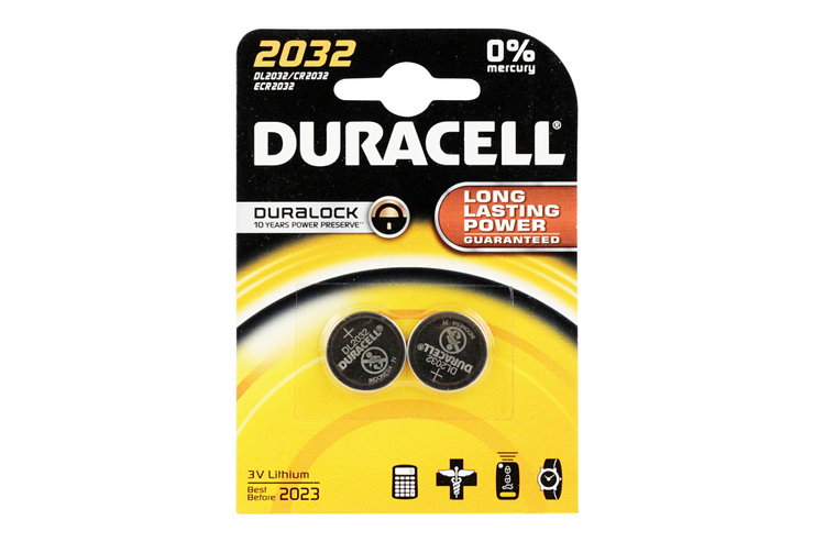 Electronics 2032 2 piles
