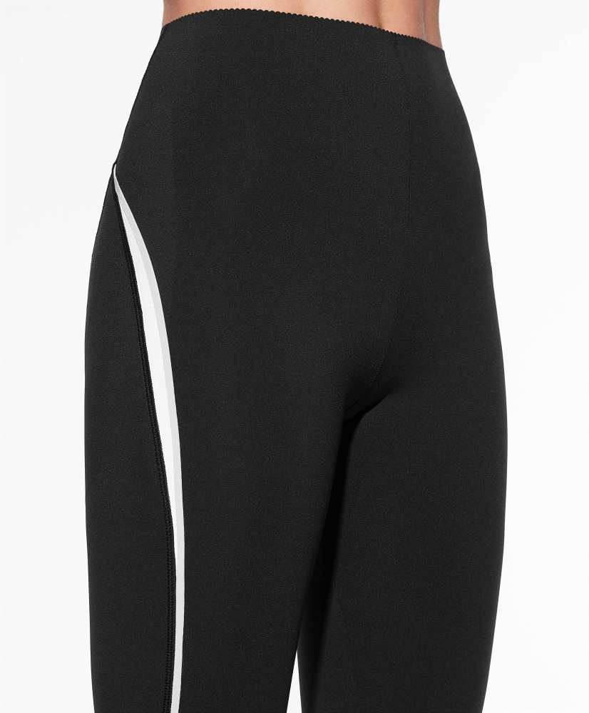 Leggings de compressão com elevação no tornozelo de 65 cm