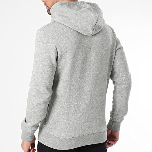 Sweat Capuche Corp Old Logo Gris Chiné