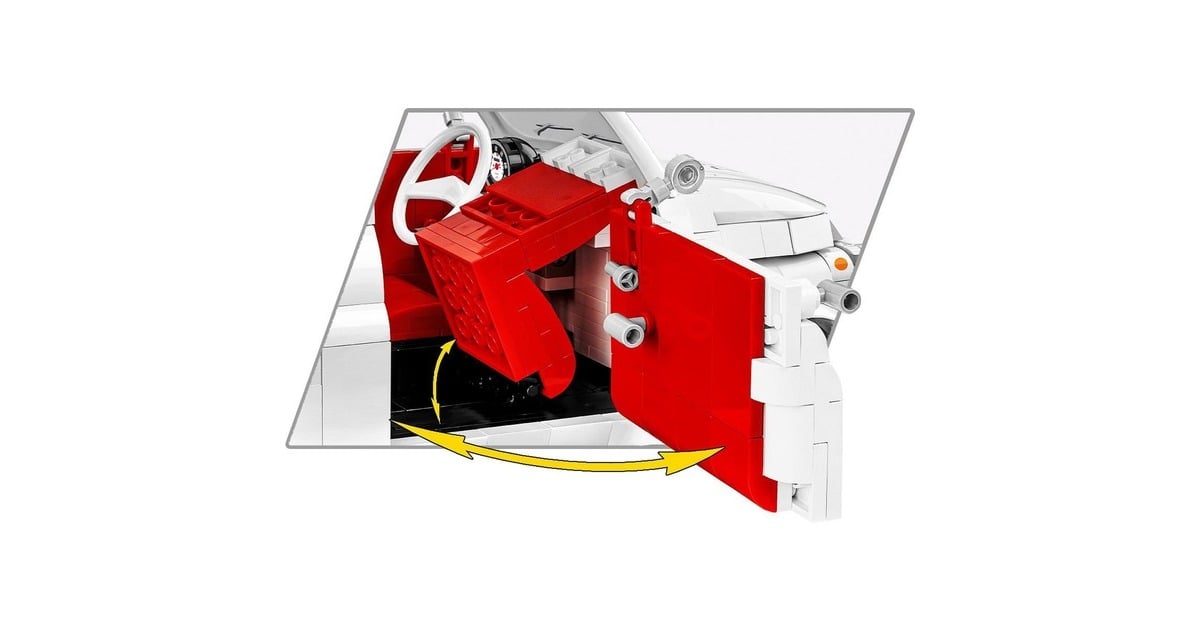 COBIFiat Abarth 595 Constructiespeelgoed  (Schaal 1:12)