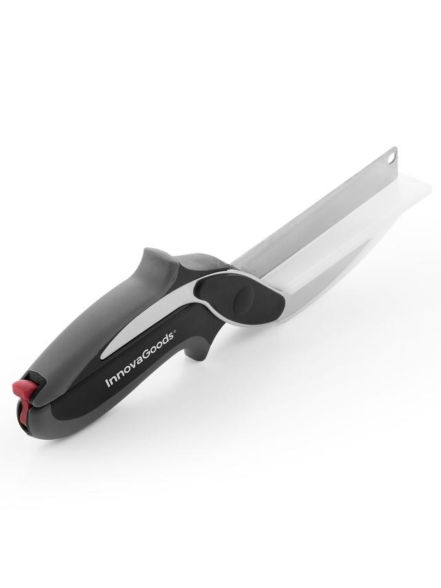 Gemüse- & Kräuterschere mit Mini-Schneidebrett – clever, kompakt, scharf
