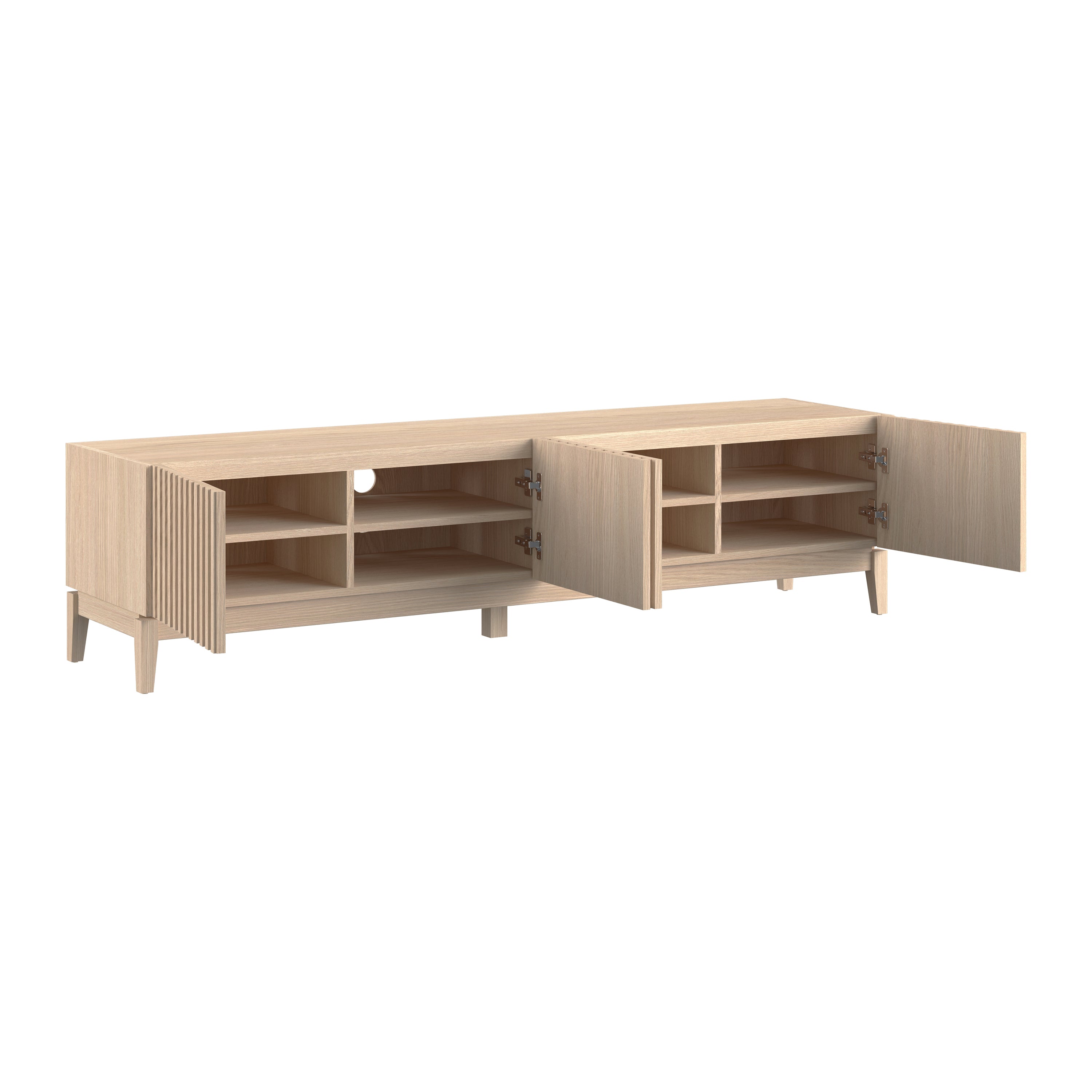 by fonQ Hide Tv-meubel - Licht Eiken