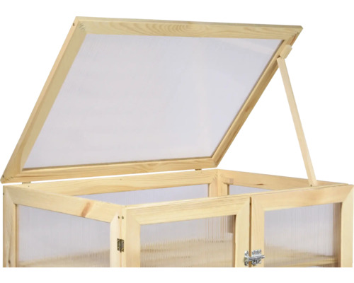 dobar Dome grote propagatiekast 56 x 52 x 110 cm natuurlijk