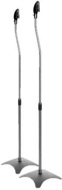 Multibrackets - Luidspreker Statief Set - Zwart - Tot 4,5 kg - Hoogte Verstelbaar