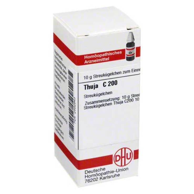 DHU Thuja C 200 Globuli, 10 g