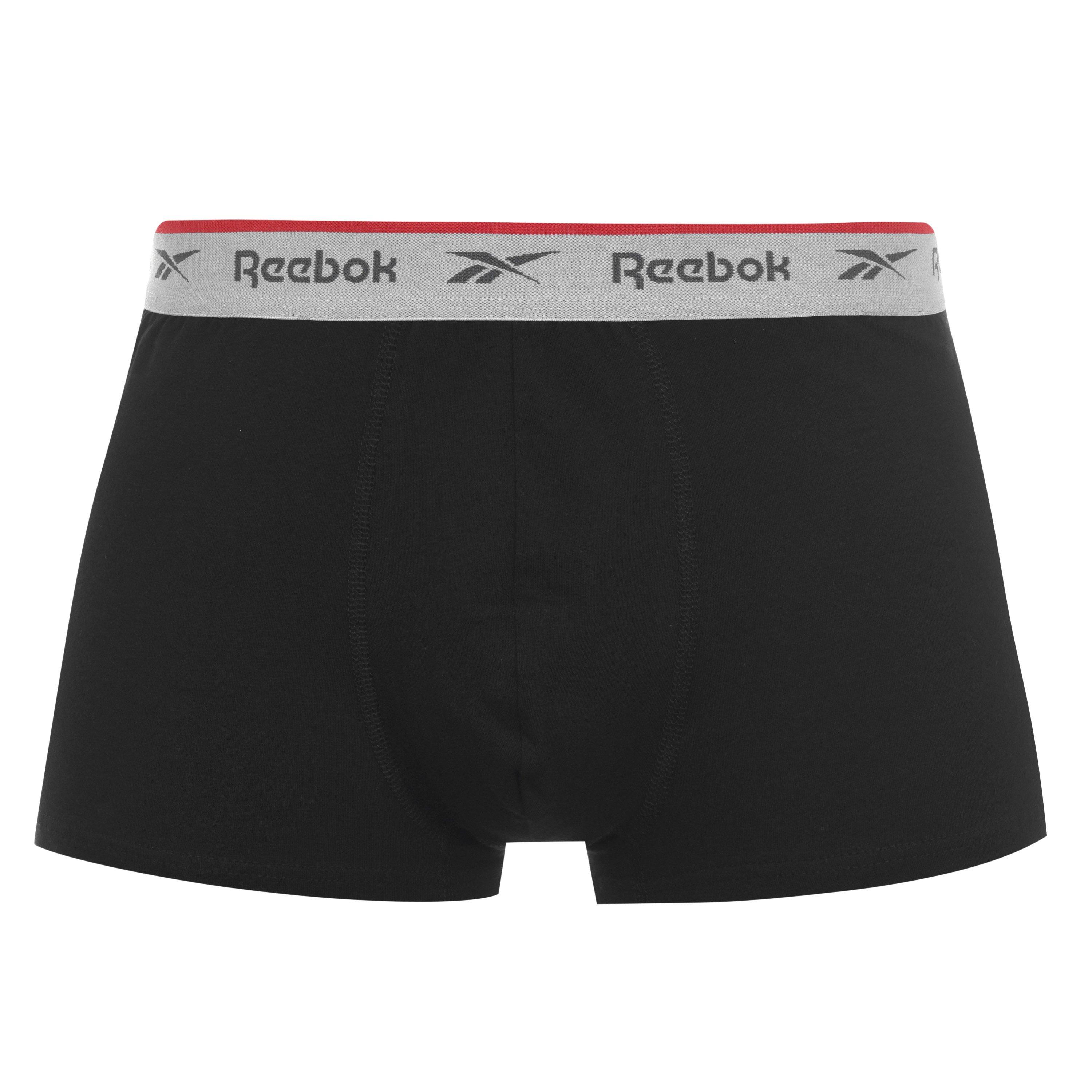 Reebok 4 Pack Everyday Mens Trunks