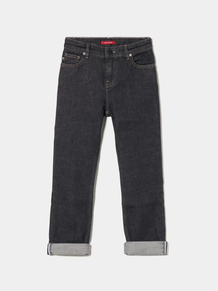 Calças denim regular fit
