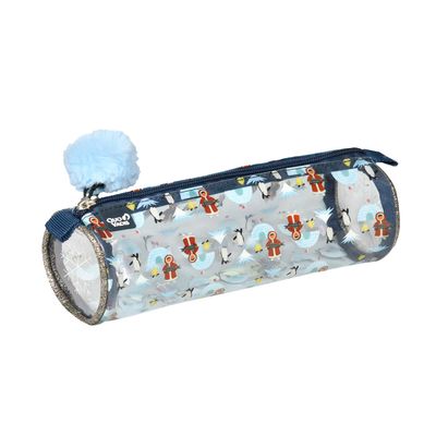 Trousse ronde Louise & Arthur - 1 compartiment - différents modèles disponibles - Quo Vadis