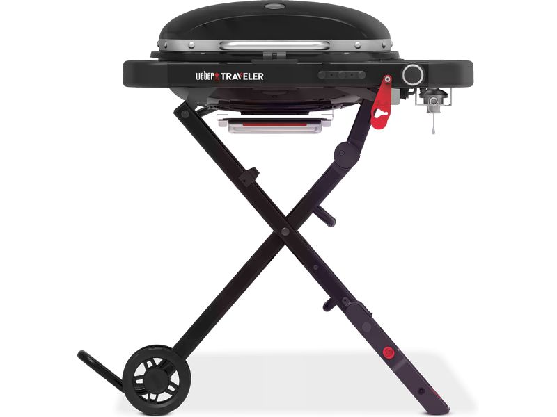 Weber Camping-Grill Traveler Compact Mini Portabler Camping-, Picknick-Grill