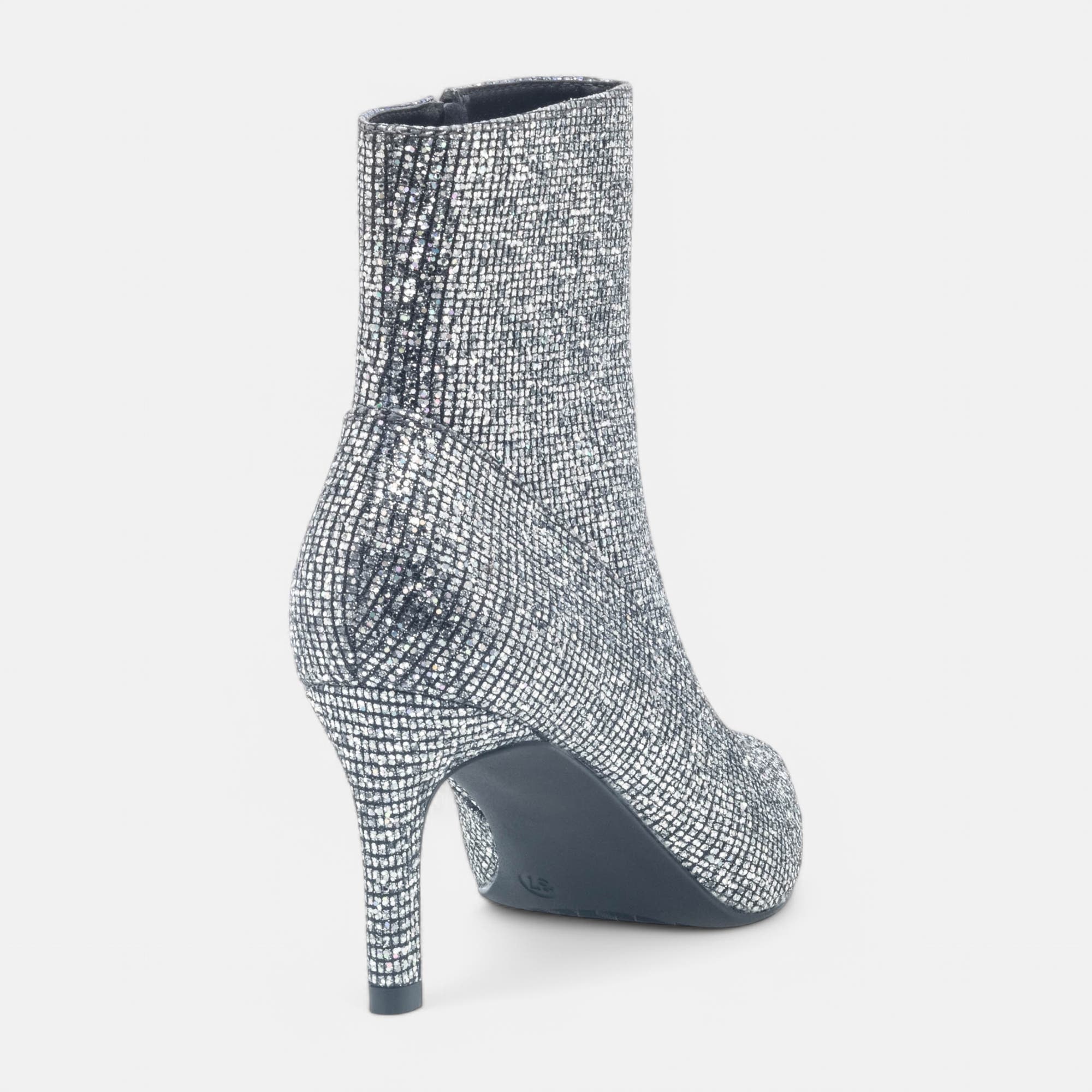 Bottines à talon Femme argent