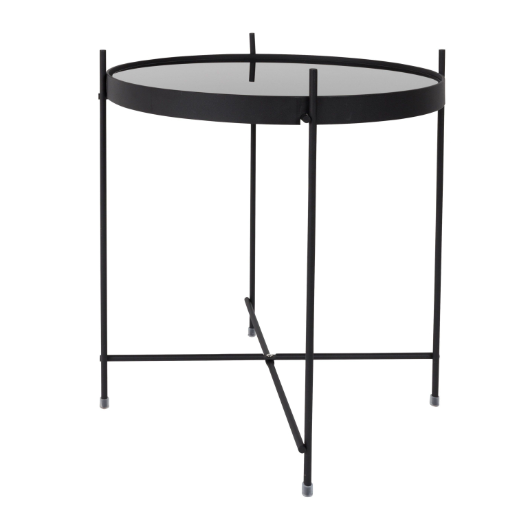 Zuiver Cupid bijzettafel zwart 43x43