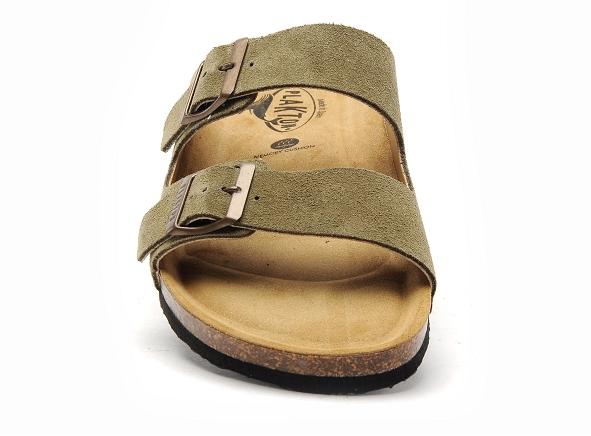 Plakton mules et sabots homme barna 175857 kaki