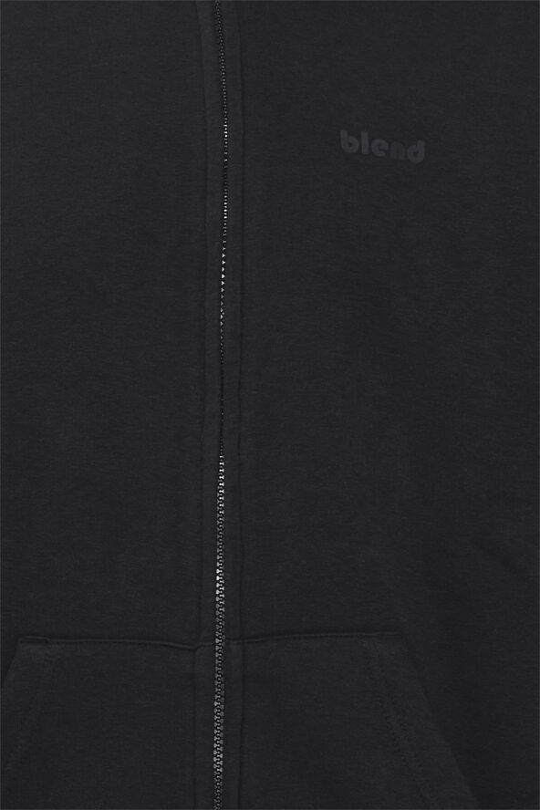 Blend BHDownton Zipthrough Sweatshirt Black
