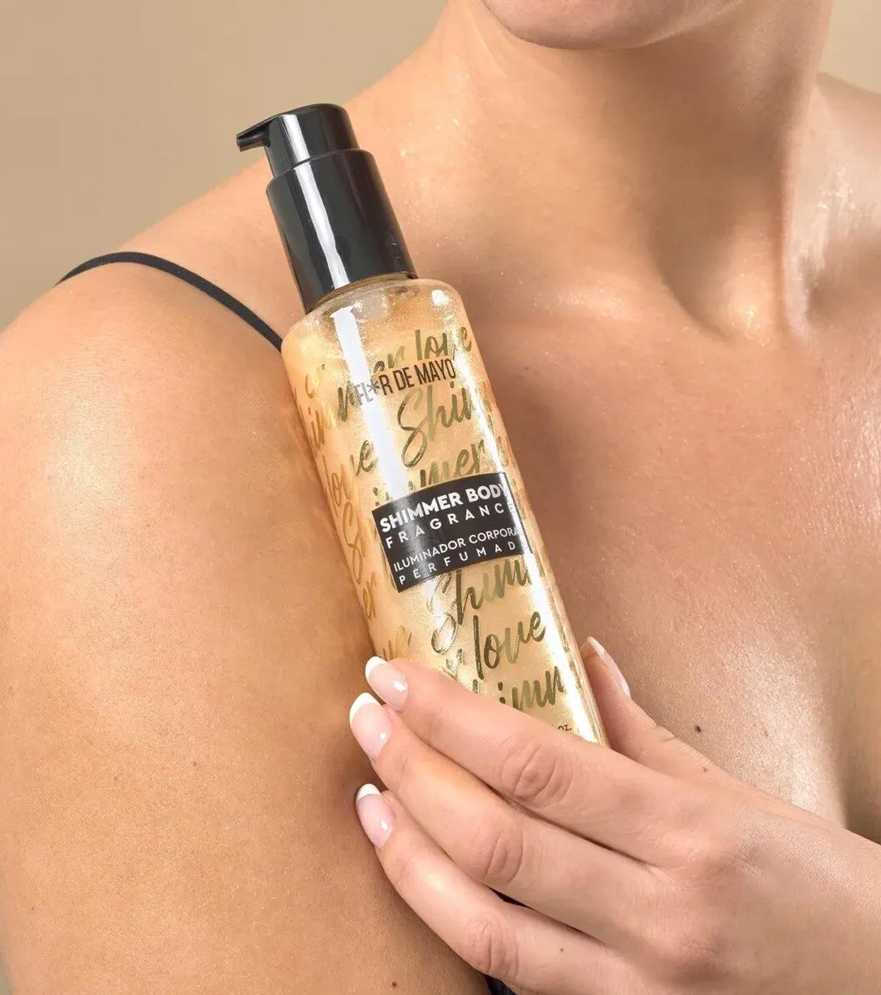 Flor de Mayo - Iluminador corporal perfumado Shimmer Body