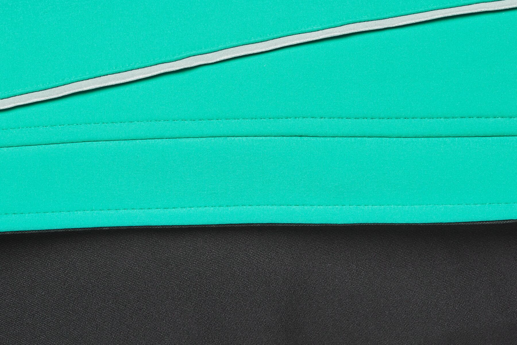 Veste imperméable cloud chaser™ avec manches et fermeture éclair. Couleur: aurora teal (sarcelle), taille: l