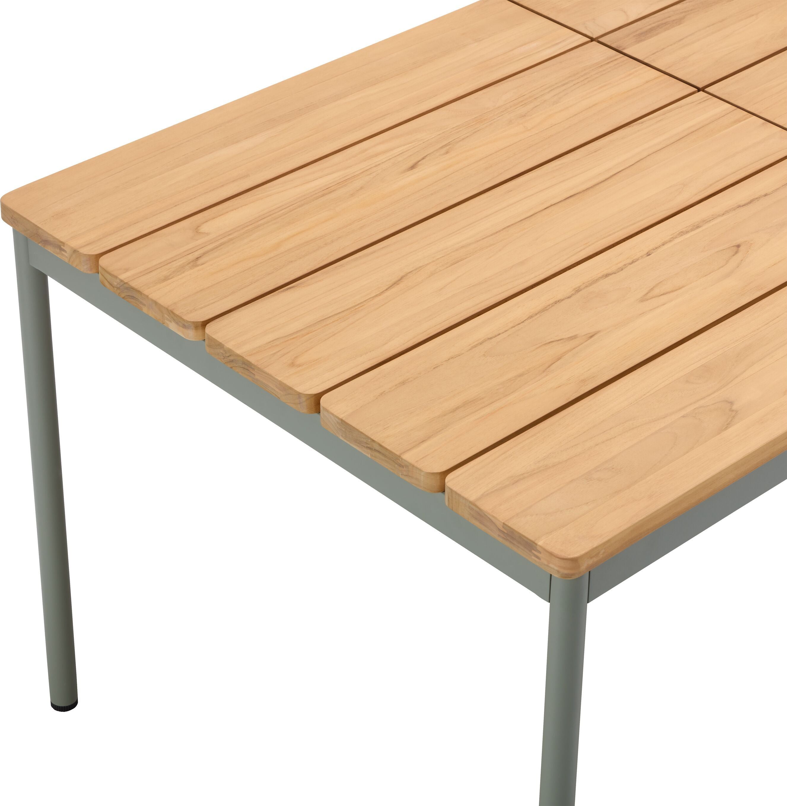 MOLOKINI Gartentisch - Holz / B: 238.0 cm x T: 90.0 cm x H: 73.0 cm