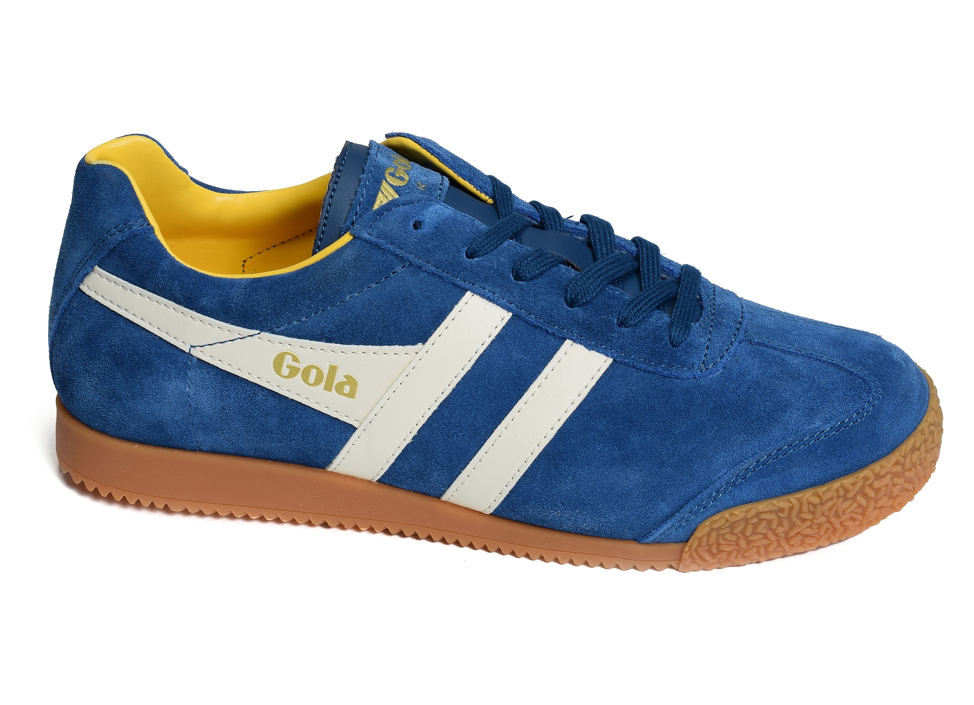 Harrier suede trainers bleu